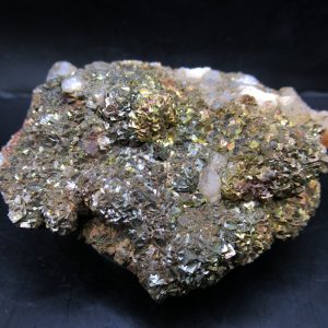 Genuine Pyrite on Quartz Mineral for Sale from Morocco #13