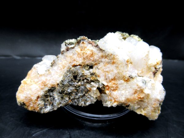 Genuine Pyrite on Quartz Mineral for Sale from Morocco #7b