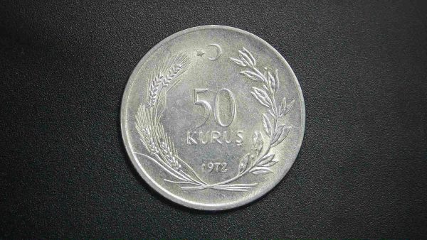 Genuine Authentic Foreign Coin Obverse Great Turkey For Sale #5a