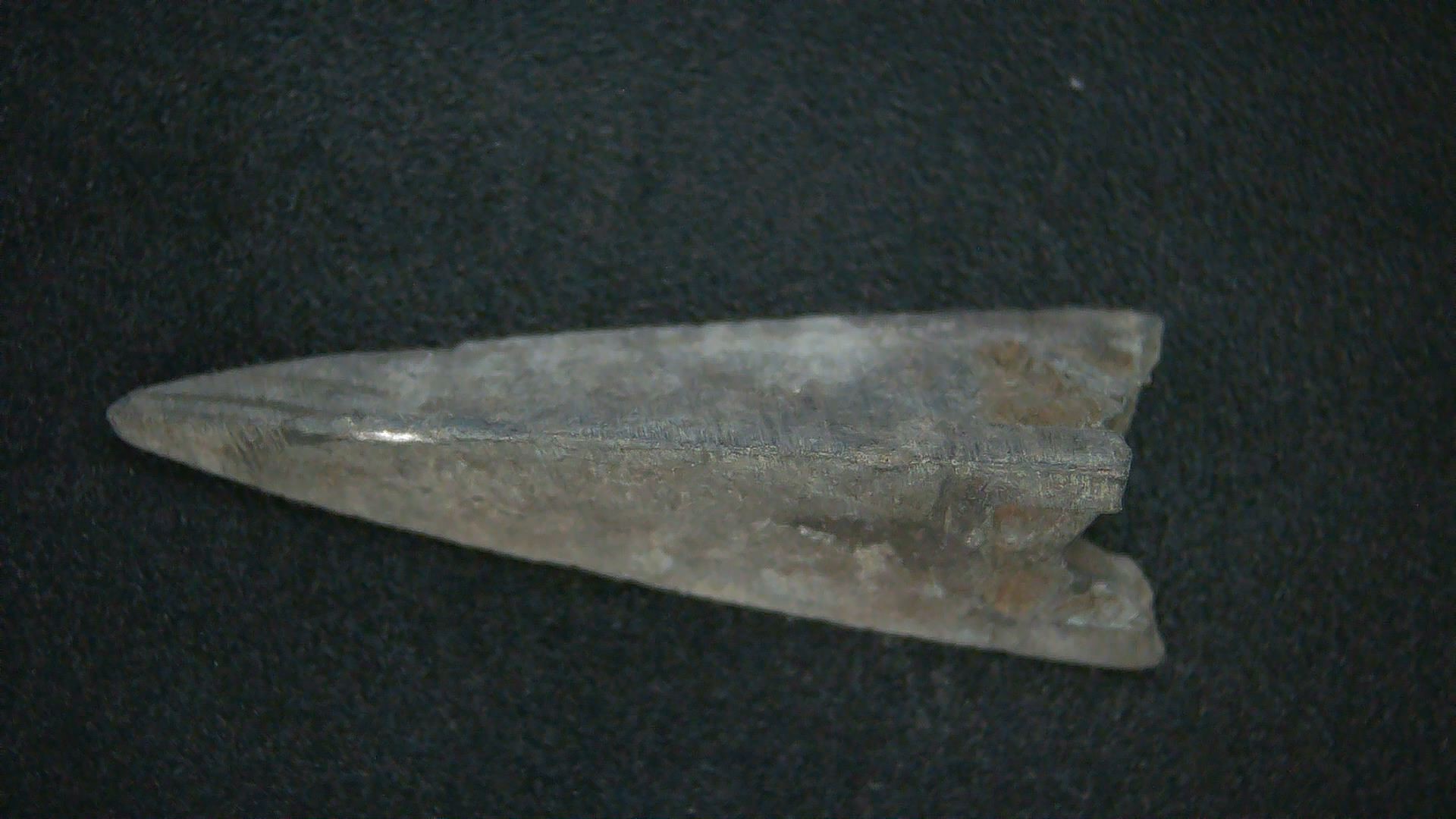 Genuing Roman Arrowhead 34a | Fossils for Sale Genuine Roman Arrowhead In Riker For Sale #34a