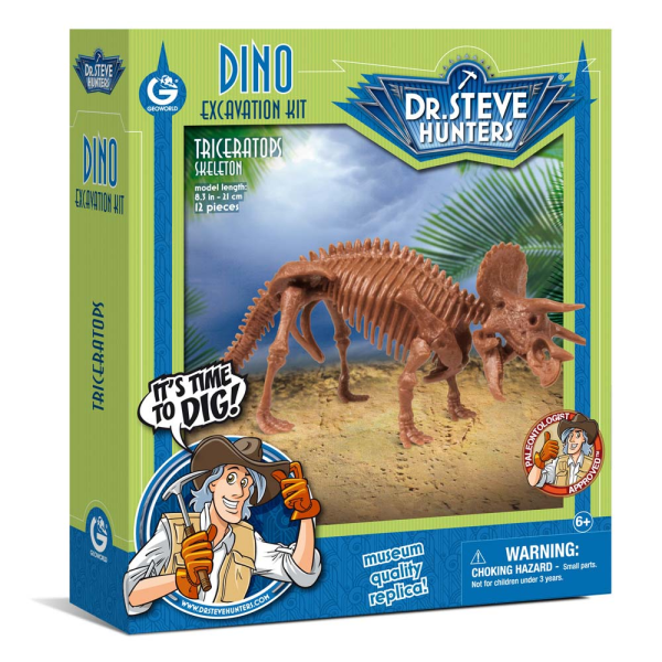 Triceratops Dinosaur Excavation Kit For Sale