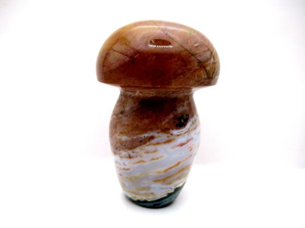 Genuine Ocean Jasper Polished Mushroom For Sale #1a