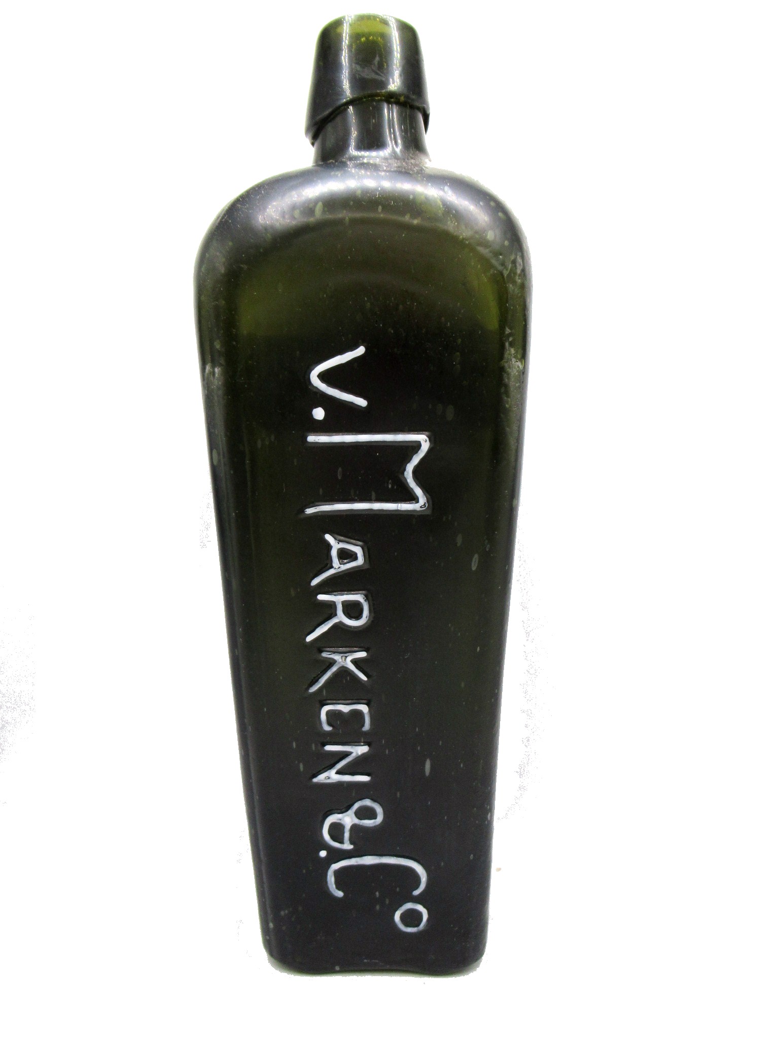 Slave Trade Era Black Glass Gin Bottle 2 | Fossils for Sale Genuine Slave Trade Era Black Glass Gin Bottle for Sale #2