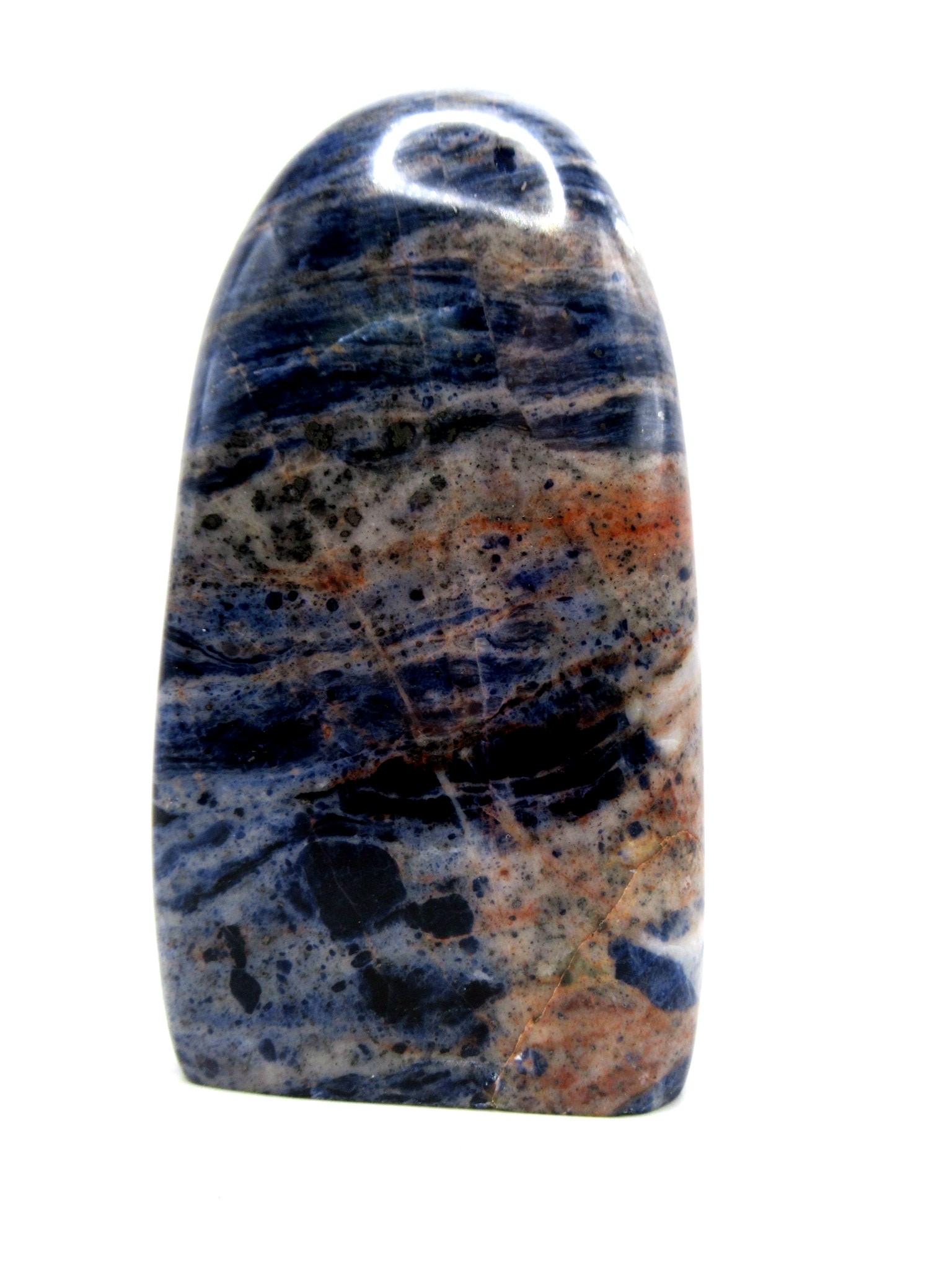 South Africa AAA Grade Sodalite Specimen 5b | Fossils for Sale Genuine Sodalite Polished Mineral for sale from South Africa #5b