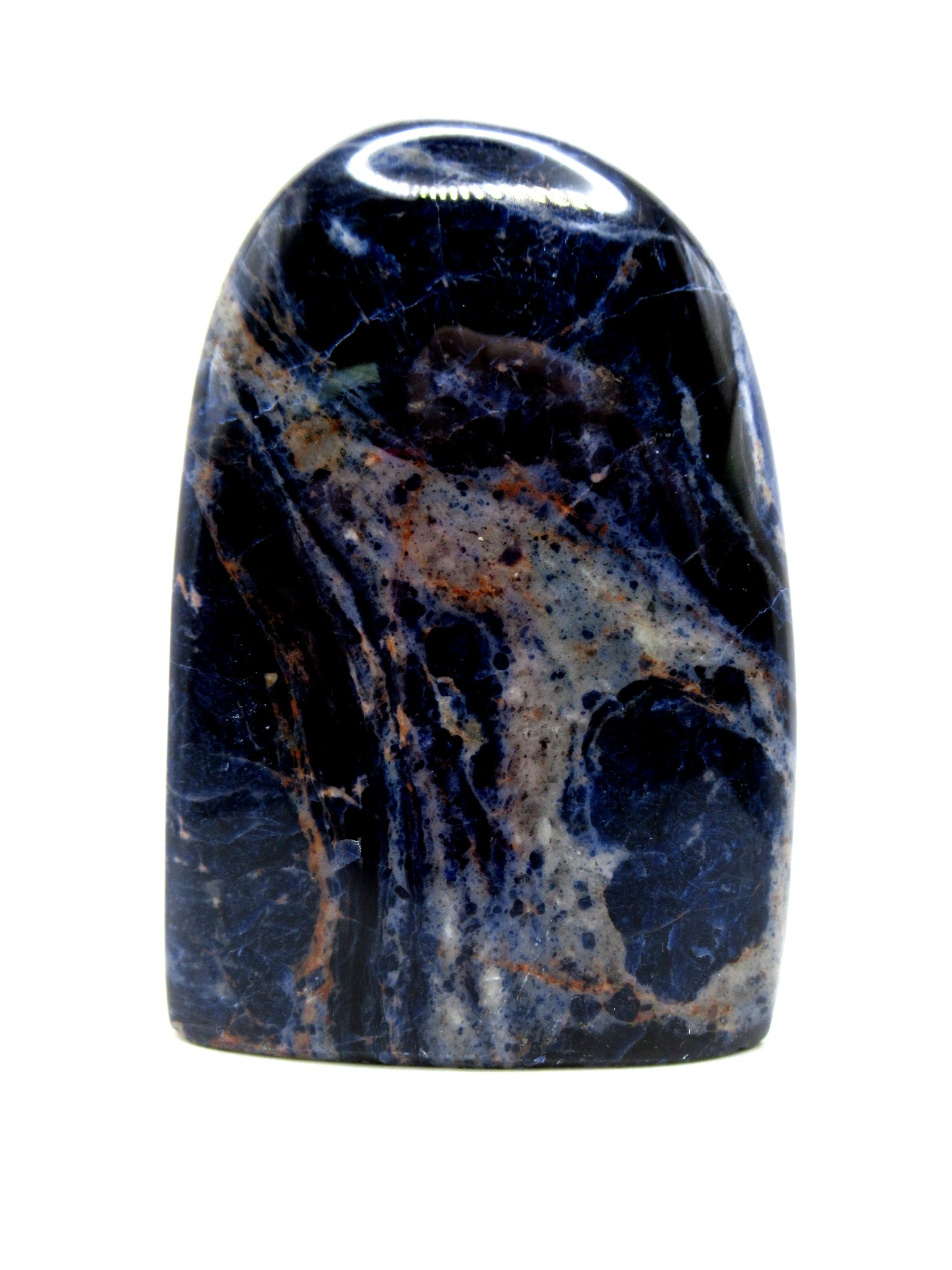 South Africa AAA Grade Sodalite Specimen 9b | Fossils for Sale Genuine Sodalite Polished Mineral for sale from South Africa #9b