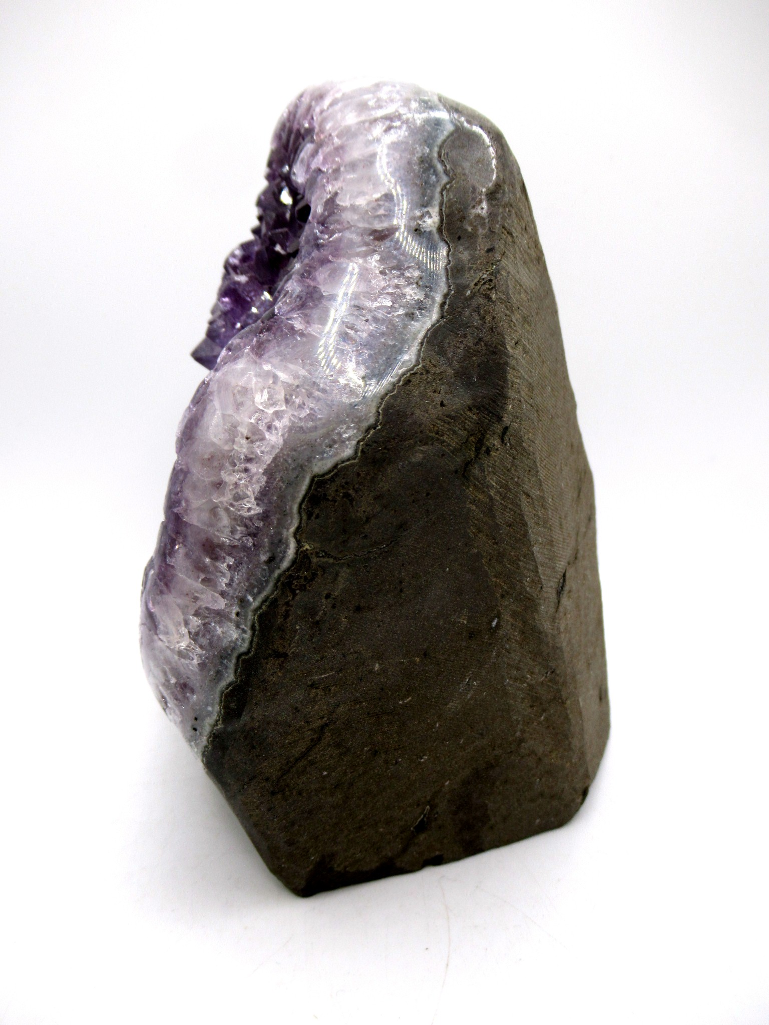 Uruguay Amethyst Cluster Flat Cut Base 1b | Fossils for Sale General Amethyst Cluster Flat Cut Base For Sale From Uruguay #1b