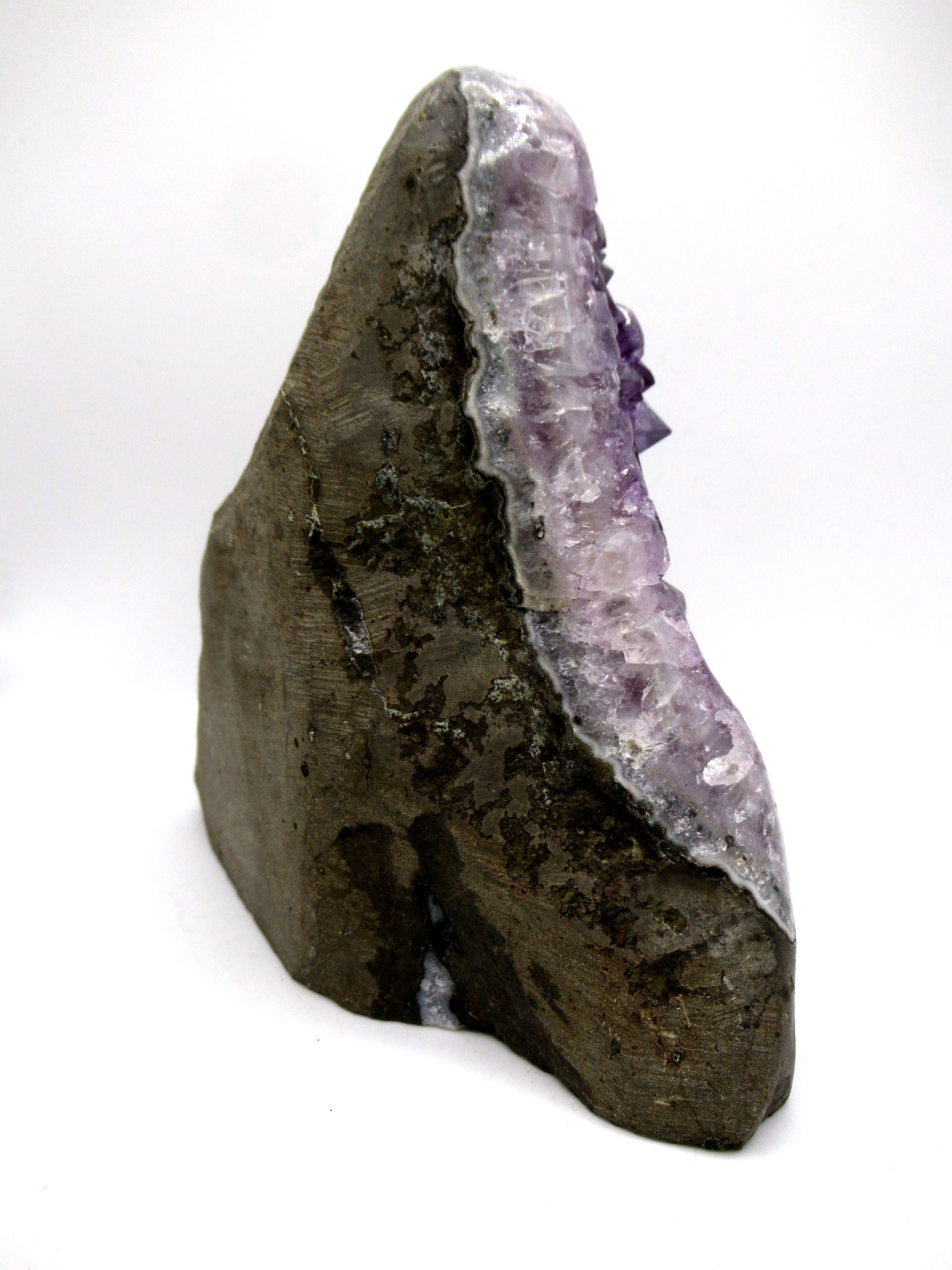 Uruguay Amethyst Cluster Flat Cut Base 1f | Fossils for Sale General Amethyst Cluster Flat Cut Base For Sale From Uruguay #1f