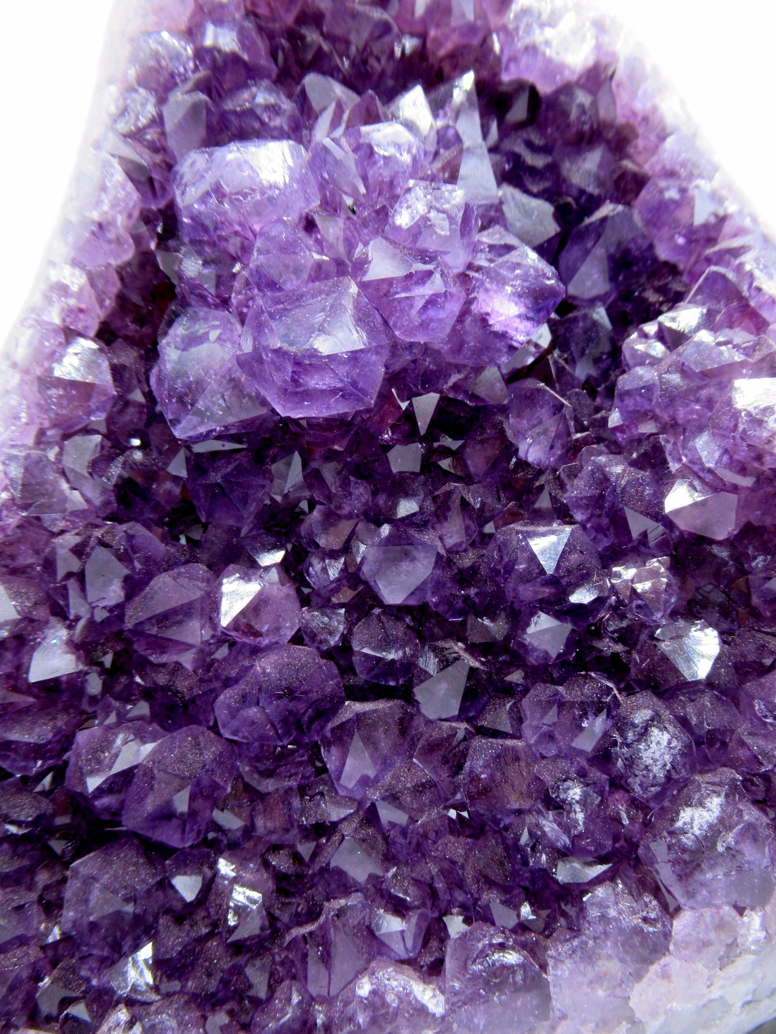 Uruguay Amethyst Cluster Flat Cut Base 1h | Fossils for Sale General Amethyst Cluster Flat Cut Base For Sale From Uruguay #1h