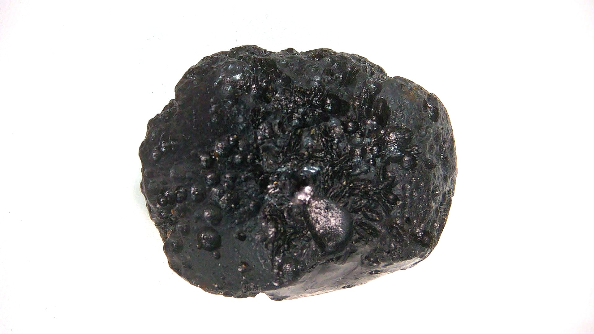 East Asia Black Tibetan Tektite - Black Moldavite 77a | Fossils for Sale Genuine Black Tibetan Tektite For Sale from East Asia #77a