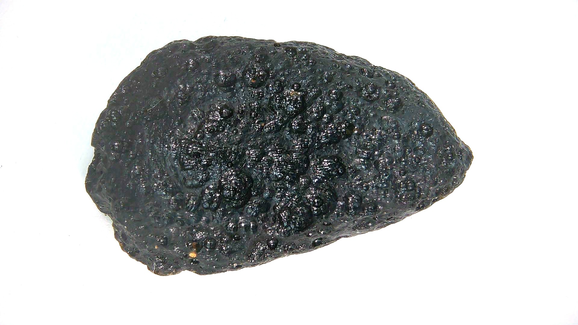 East Asia Black Tibetan Tektite - Black Moldavite 90a | Fossils for Sale Genuine Black Tibetan Tektite For Sale from East Asia #90a
