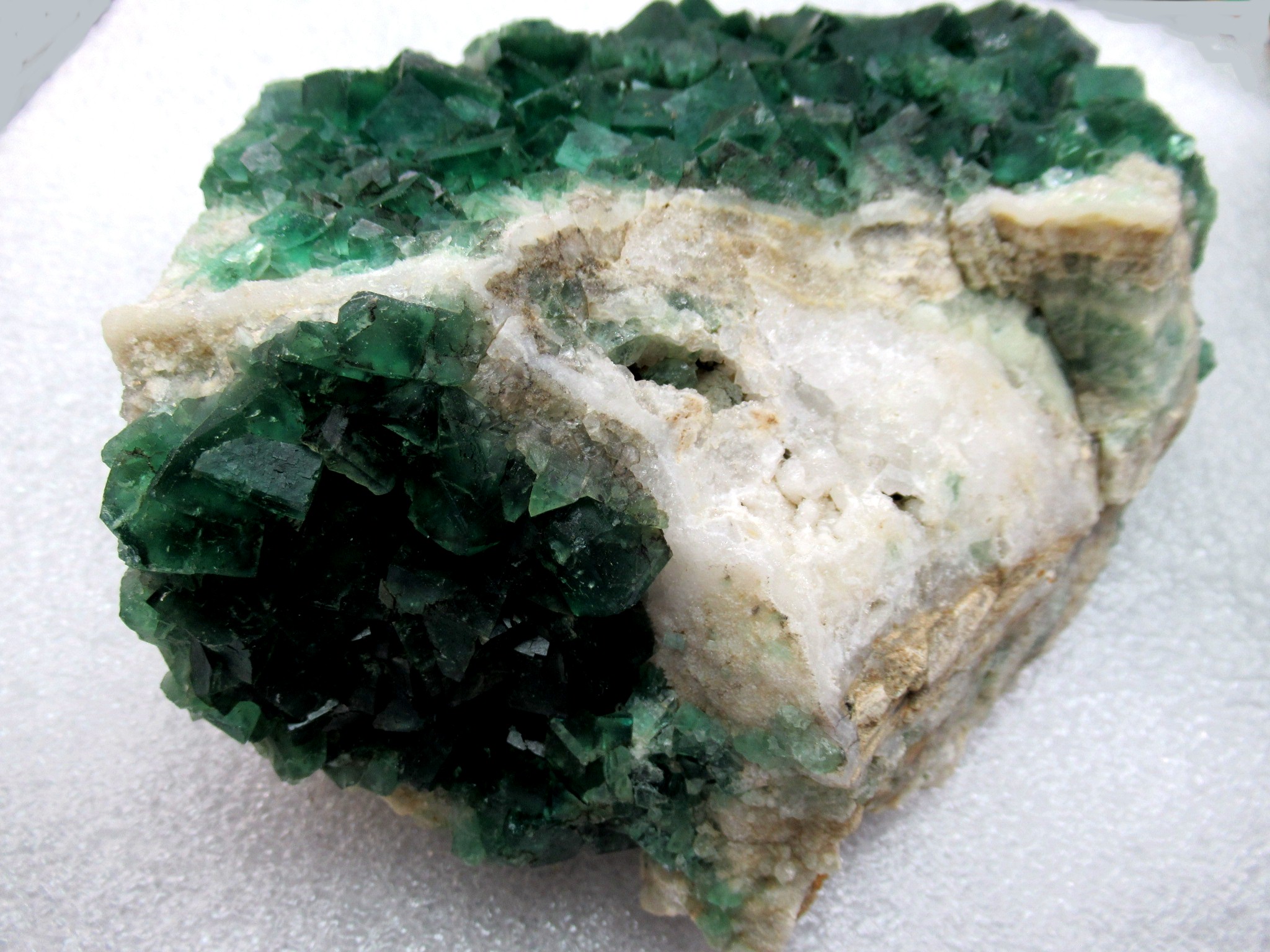 Madagascar Fluorescent Fluorite Cube Specimen 2c | Fossils for Sale Genuine Fluorescent Fluorite Cube Specimen Mineral For Sale from Madagascar #2c