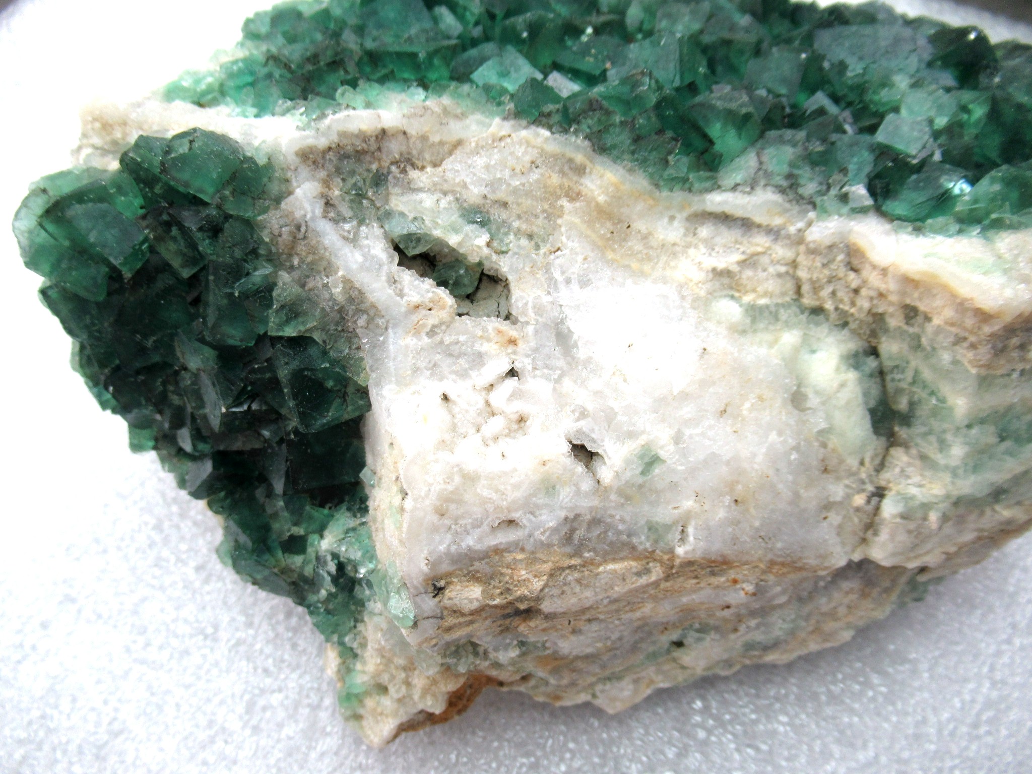 Madagascar Fluorescent Fluorite Cube Specimen 2e | Fossils for Sale Genuine Fluorescent Fluorite Cube Specimen Mineral For Sale from Madagascar #2e