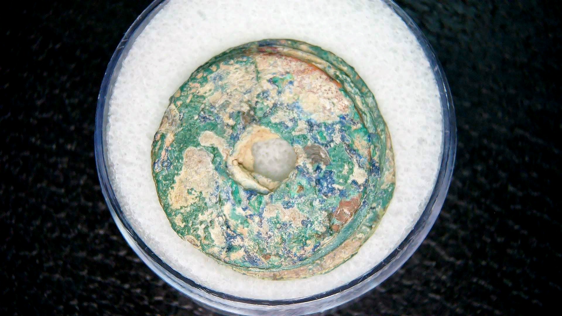 Ming Dynasty Chinese Shipwreck Cluster 10a | Fossils for Sale Genuine Ming Dynasty Chinese Shipwreck Coin for Sale #10a