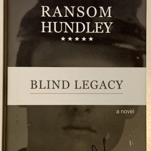 Blind Legacy Civil War Hardcover Novel
