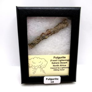 Genuine Fulgurite “Fossil Lightening” from Sahara Desert N. Africa for Sale #10