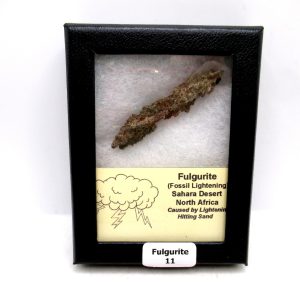 Genuine Fulgurite “Fossil Lightening” from Sahara Desert N. Africa for Sale #11