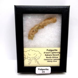 Genuine Fulgurite “Fossil Lightening” from Sahara Desert N. Africa for Sale #15