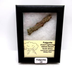 Genuine Fulgurite “Fossil Lightening” from Sahara Desert N. Africa for Sale #18