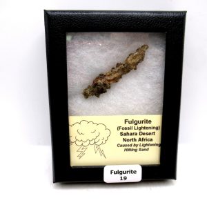 Genuine Fulgurite “Fossil Lightening” from Sahara Desert N. Africa for Sale #19