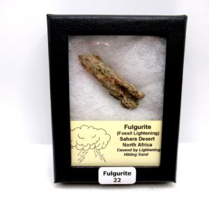 Genuine Fulgurite “Fossil Lightening” from Sahara Desert N. Africa for Sale #22