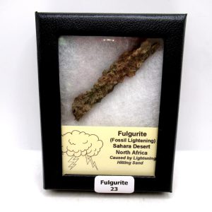 Genuine Fulgurite “Fossil Lightening” from Sahara Desert N. Africa for Sale #23