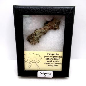 Genuine Fulgurite “Fossil Lightening” from Sahara Desert N. Africa for Sale #6