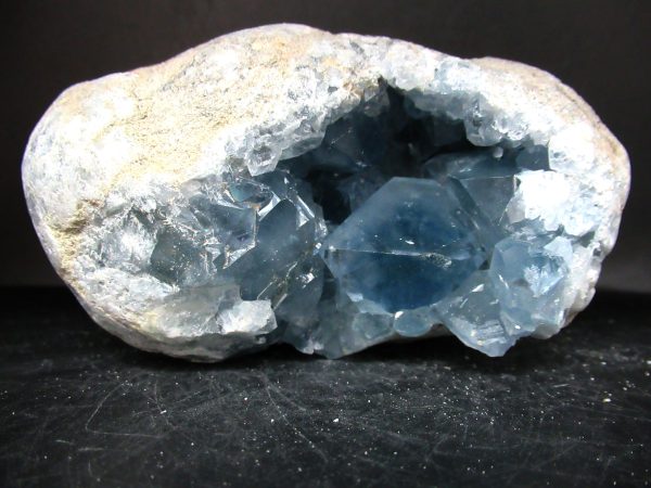 Madagascar Blue Celestite Natural Mineral 14a | Fossils for Sale Genuine Blue Celestite Natural Mineral for Sale from Madagascar #14a