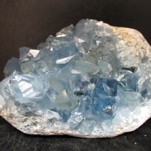 Madagascar Blue Celestite Natural Mineral 15 | Fossils for Sale Genuine Blue Celestite Natural Mineral for Sale from Madagascar #15