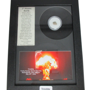 New Mexico Trinity Nuclear Bomb Test - Trinitite 84 | Fossils for Sale