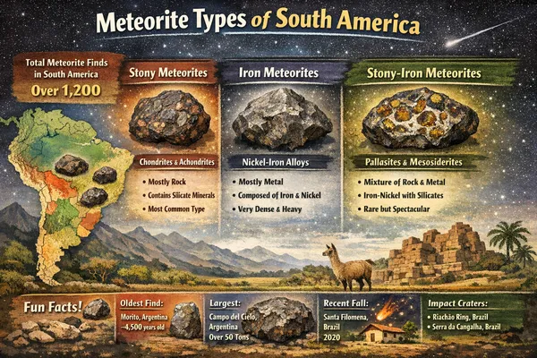 South America Meteorite Types | Fossils for Sale Buy Meteorites - Meteorites for Sale