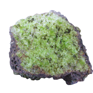 Genuine Peridot with Chrome Diopside and Spinel Mineral For Sale From Arizona #2
