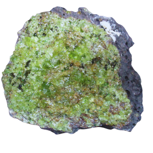 Genuine Peridot with Chrome Diopside and Spinel Mineral For Sale From Arizona #4