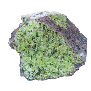 Genuine Peridot with Chrome Diopside and Spinel Mineral For Sale From Arizona #5