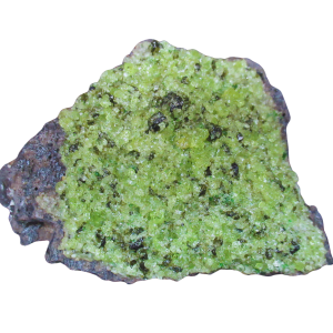 Genuine Peridot with Chrome Diopside and Spinel Mineral For Sale From Arizona #6