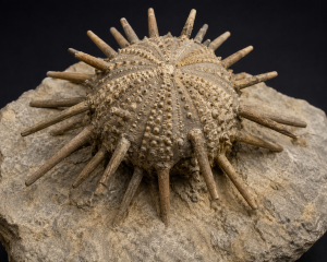 Archaeocidaris illinoisensis Missouri Echinoid for Sale