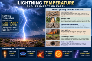 Lightening Temperatures