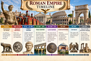 Roman Empire Timeline