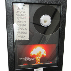 Trinity Atomic Glass For Sale Genuine Atomic Bomb Glass 96